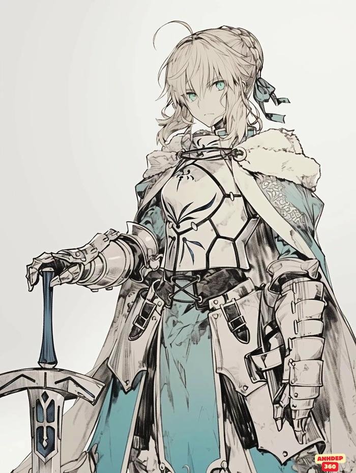 saber fate artoria pendragon 3d