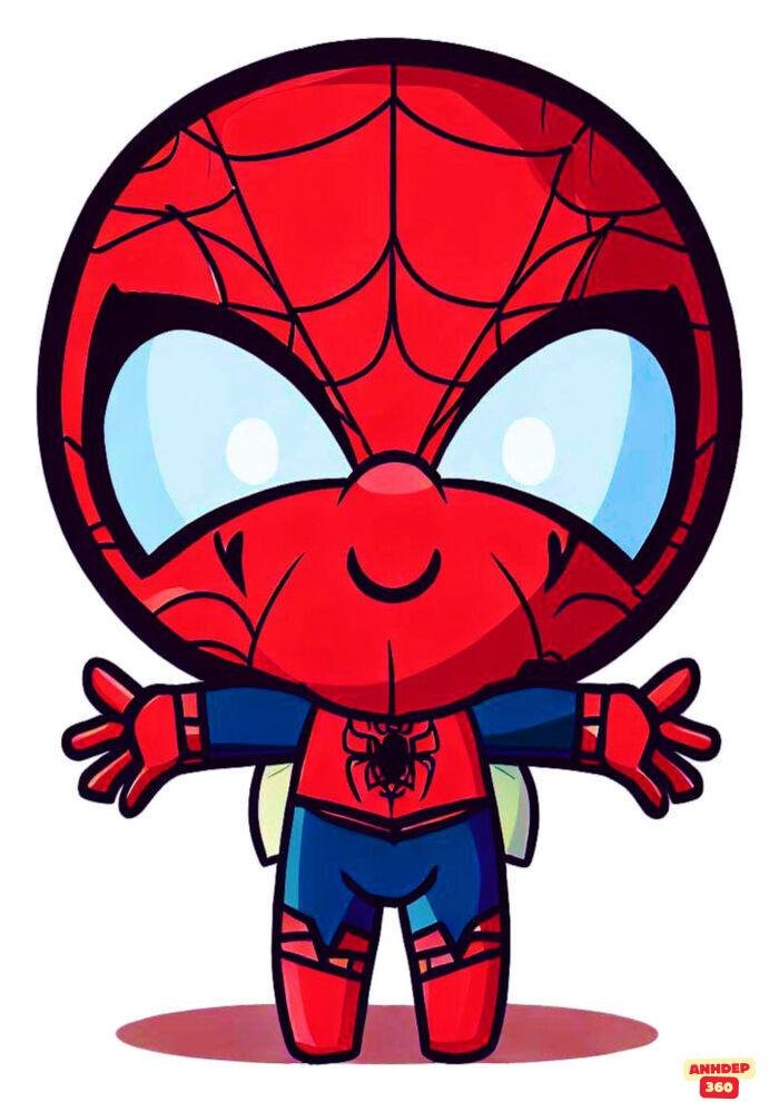 spiderman chibi cực đẹp