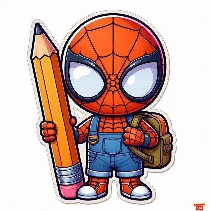 spiderman chibi cute nhất