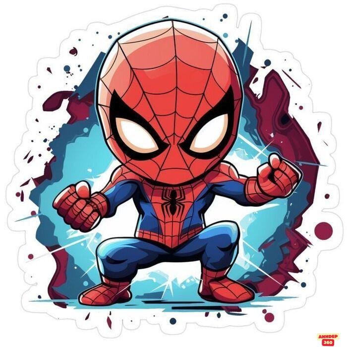 spiderman chibi cute