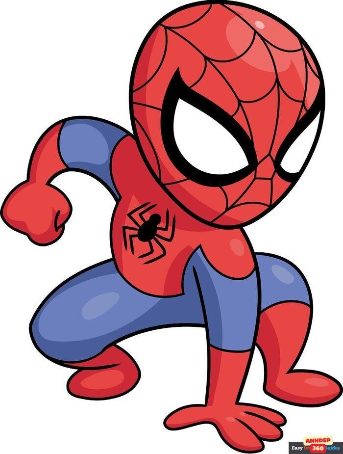 spiderman chibi ngầu