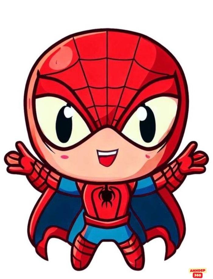 spiderman chibi siêu đẹp