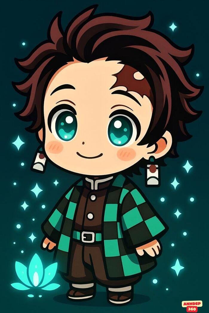 tanjiro chibi cực ngầu