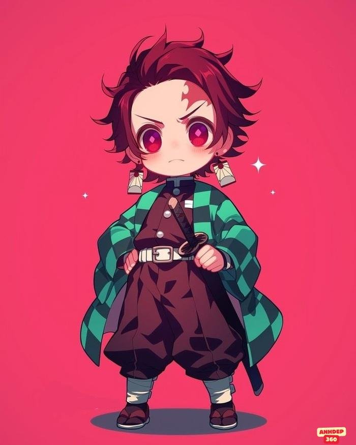 tanjiro chibi cute nhất