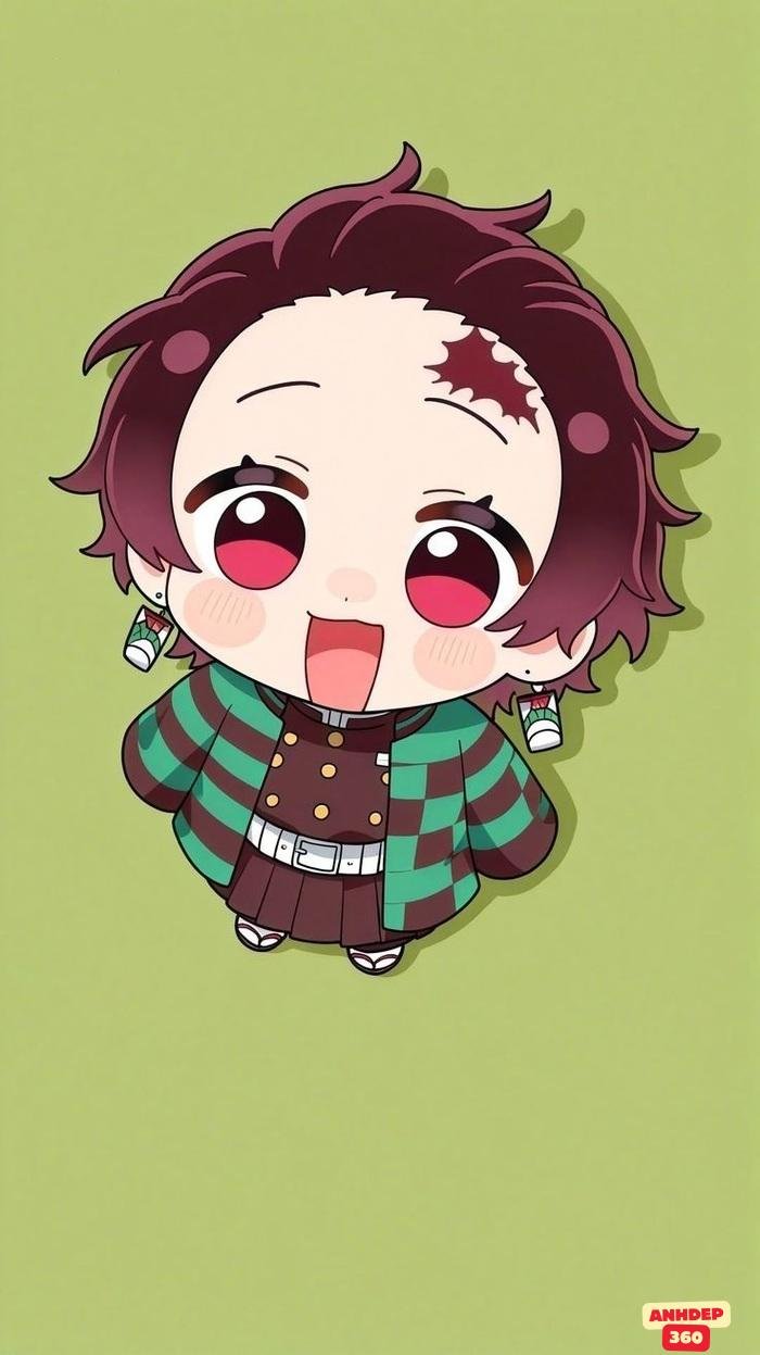 tanjiro chibi đẹp