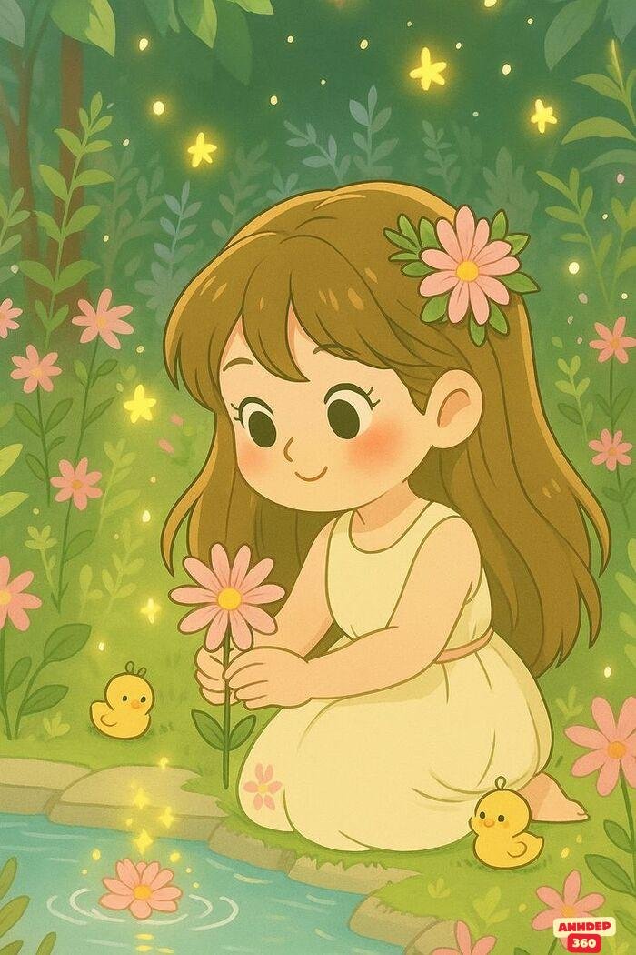 tranh chibi cực xinh