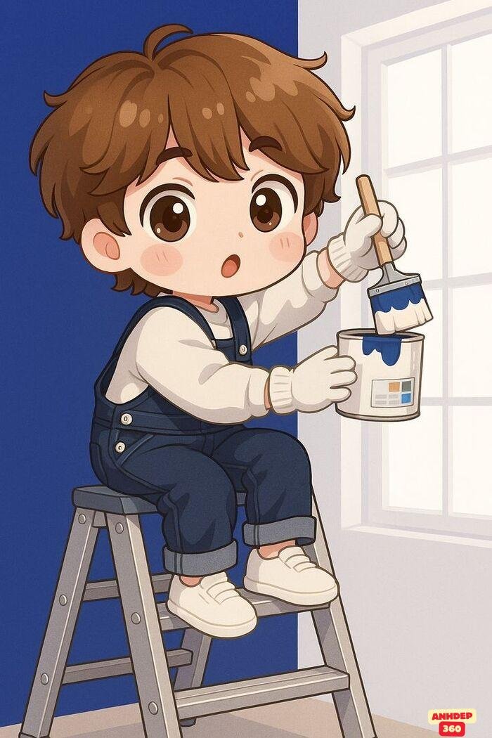 tranh chibi cute nhất