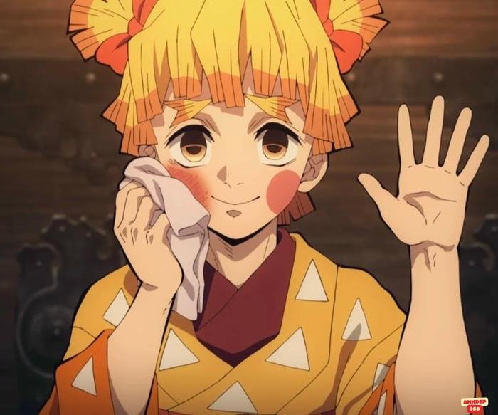 zenitsu agatsuma nghệ thuật đẹp