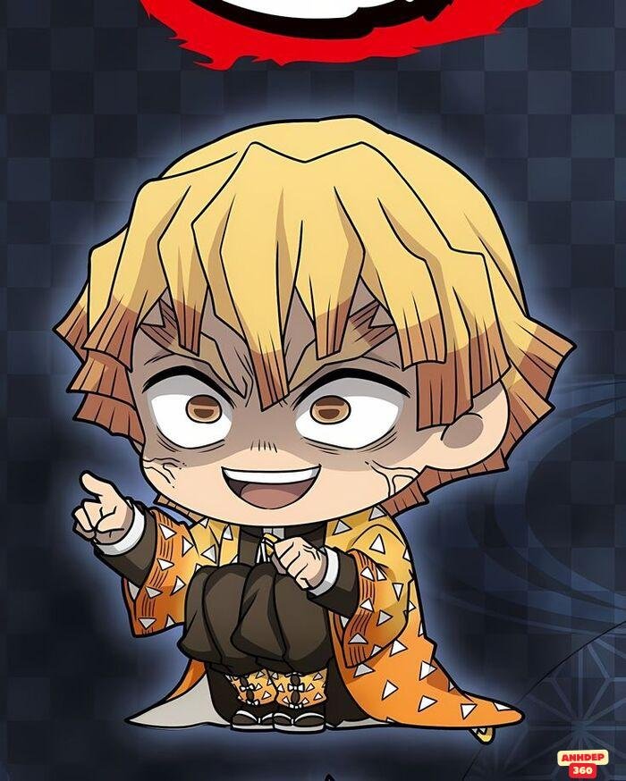 zenitsu chibi đáng yêu nhất