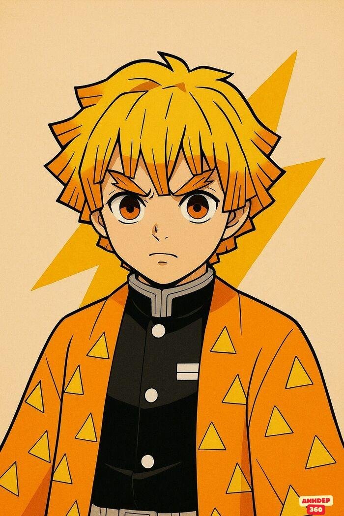 zenitsu chibi đẹp cute