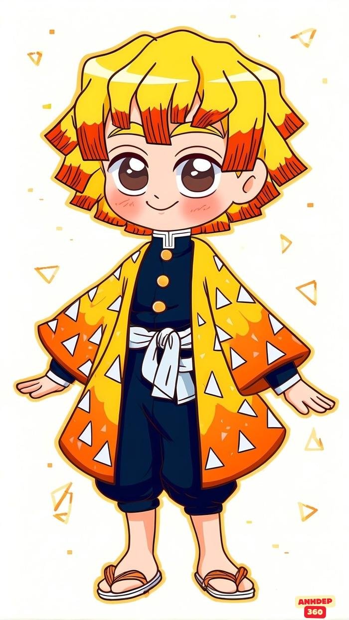 zenitsu chibi đẹp