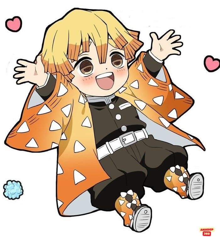 zenitsu chibi siêu đẹp