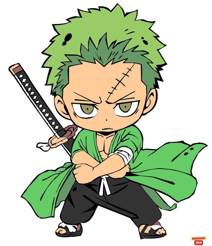 zoro chibi chất nhất