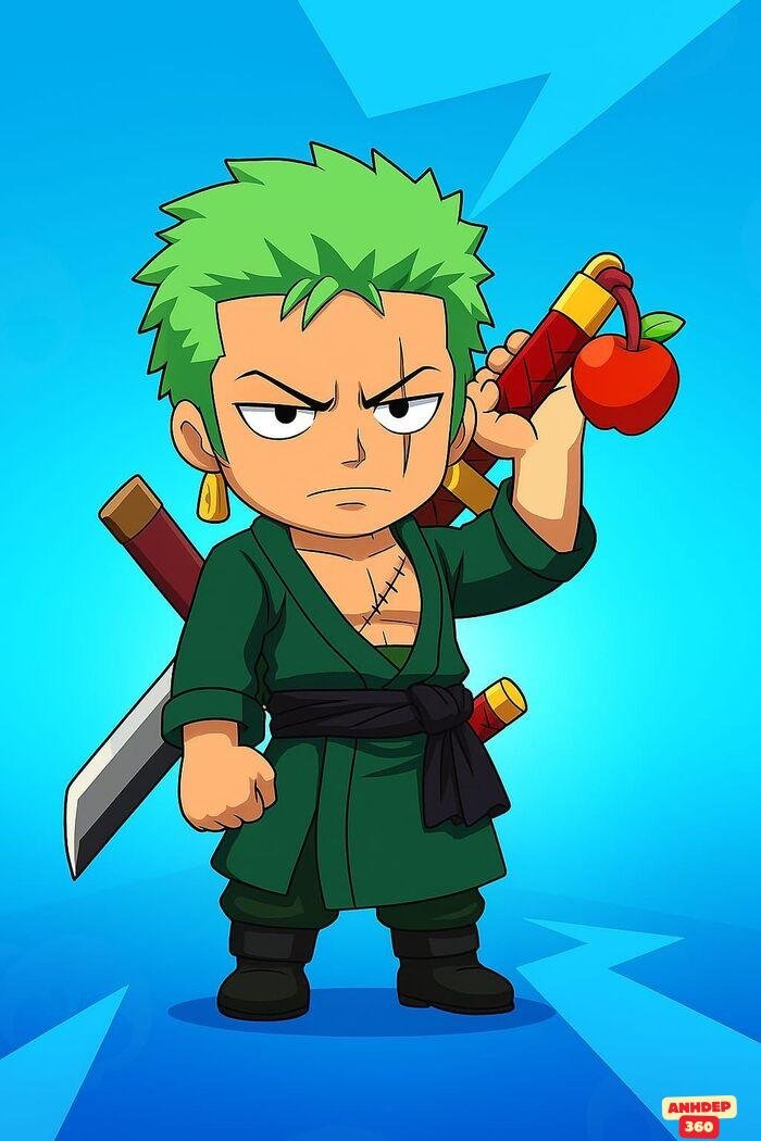 zoro chibi cực chất