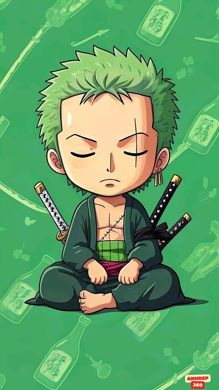 zoro chibi cực ngầu