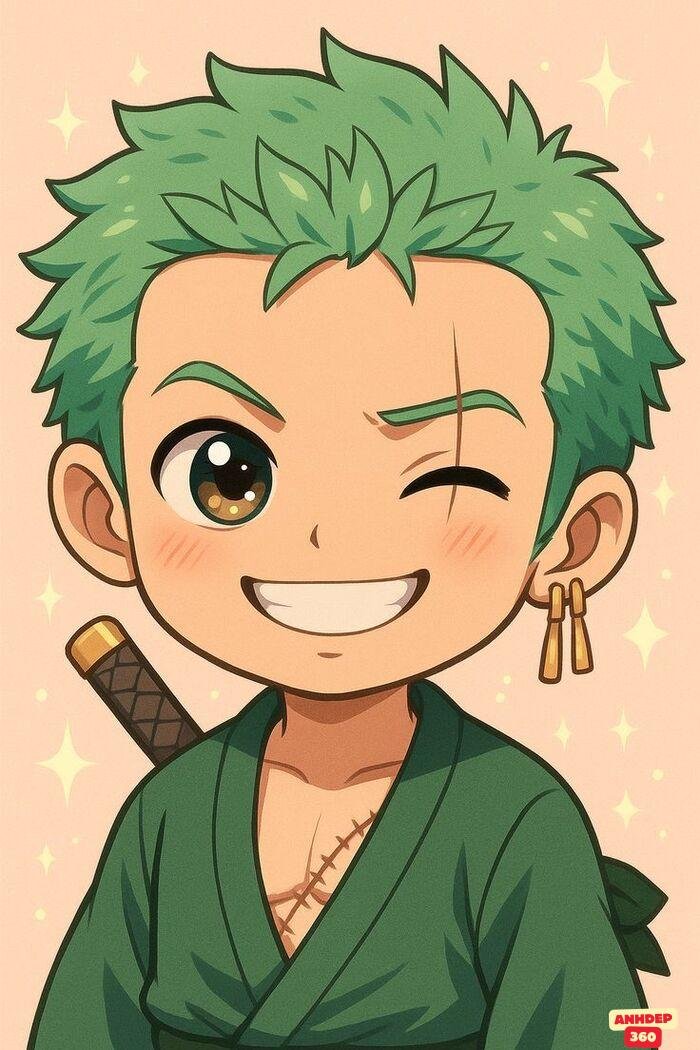 zoro chibi ngầu nhất