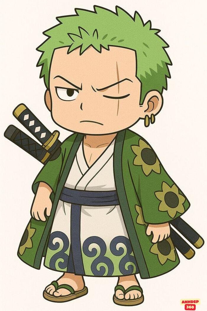 zoro chibi siêu ngầu