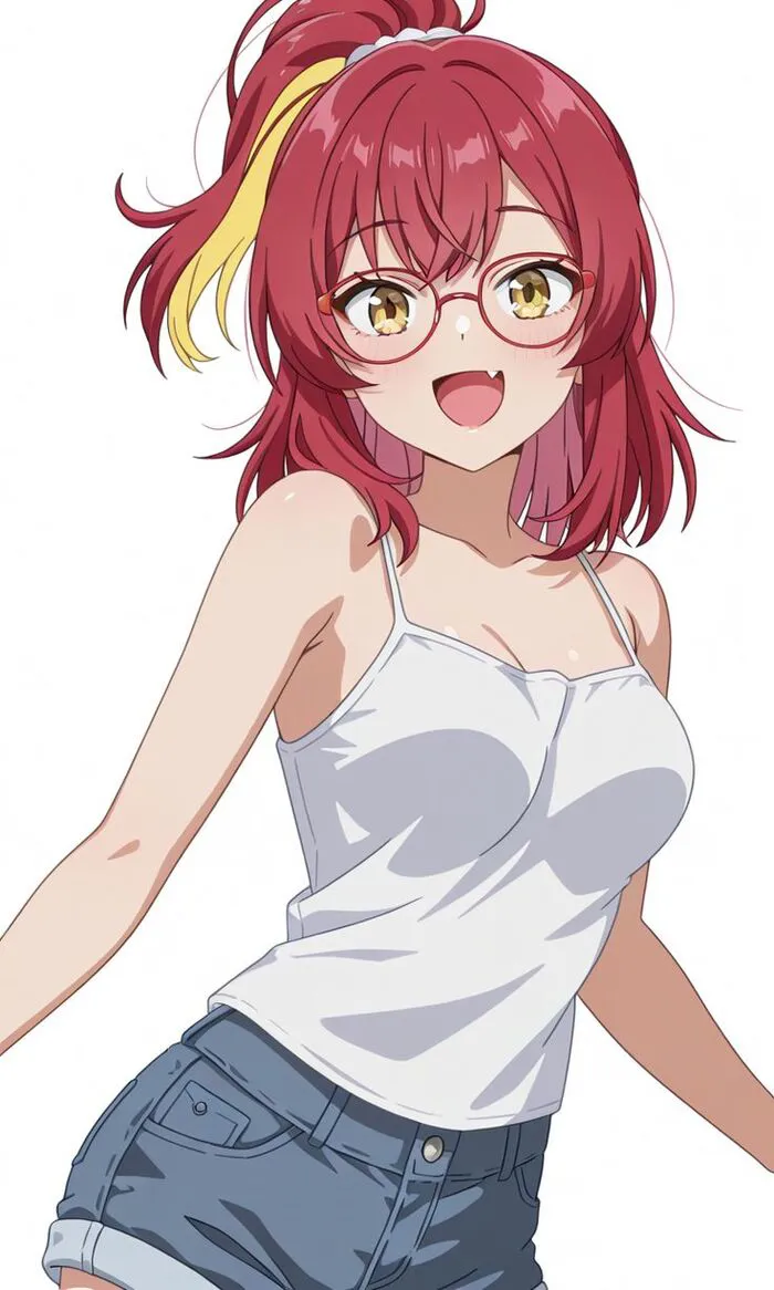 ảnh anime gái xinh đơn giản