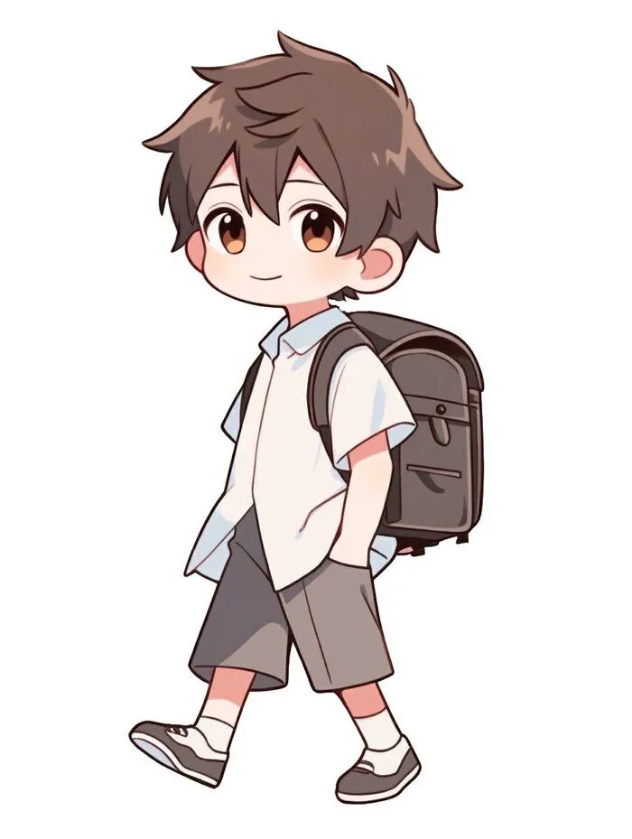 ảnh anime nam chibi cực đáng yêu