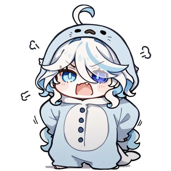ảnh furina chibi giận ảnh furina chibi giận