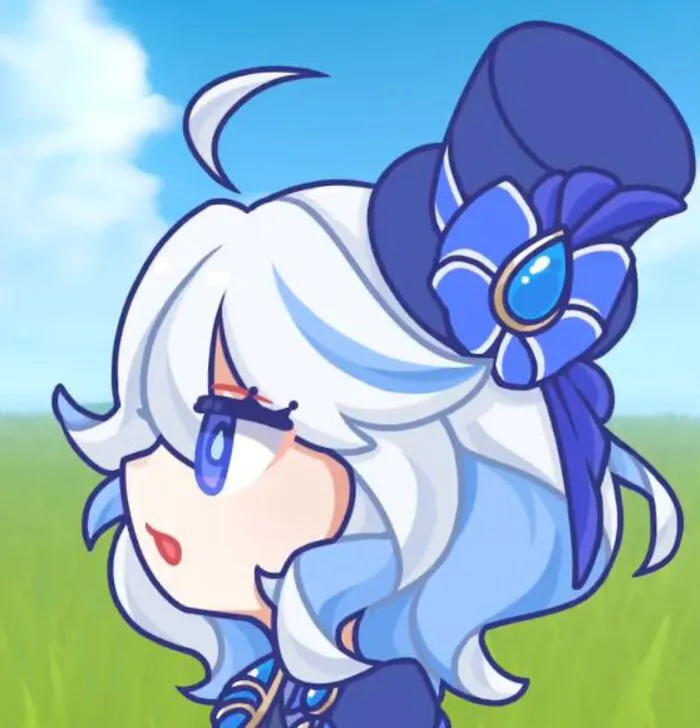 ảnh furina chibi xinh yêu ảnh furina chibi xinh yêu