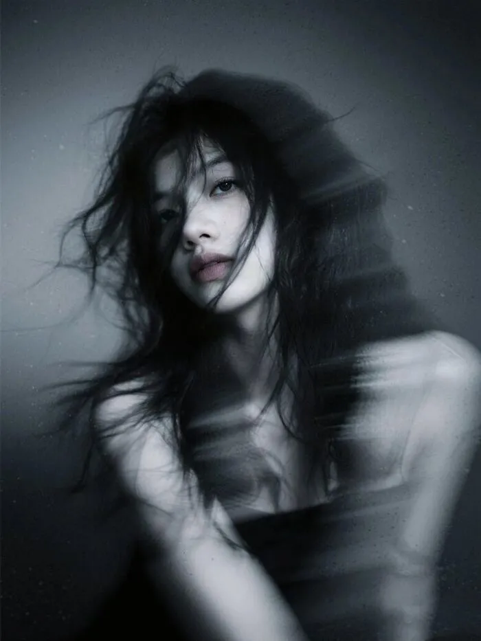 ảnh gái xinh buồn sad girl mờ ảo