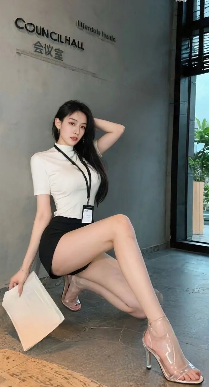 ảnh gái xinh công sở hiện đại