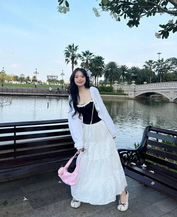 ảnh gái xinh mặc váy lưới concept nữ tính ảnh gái xinh mặc váy lưới concept nữ tính