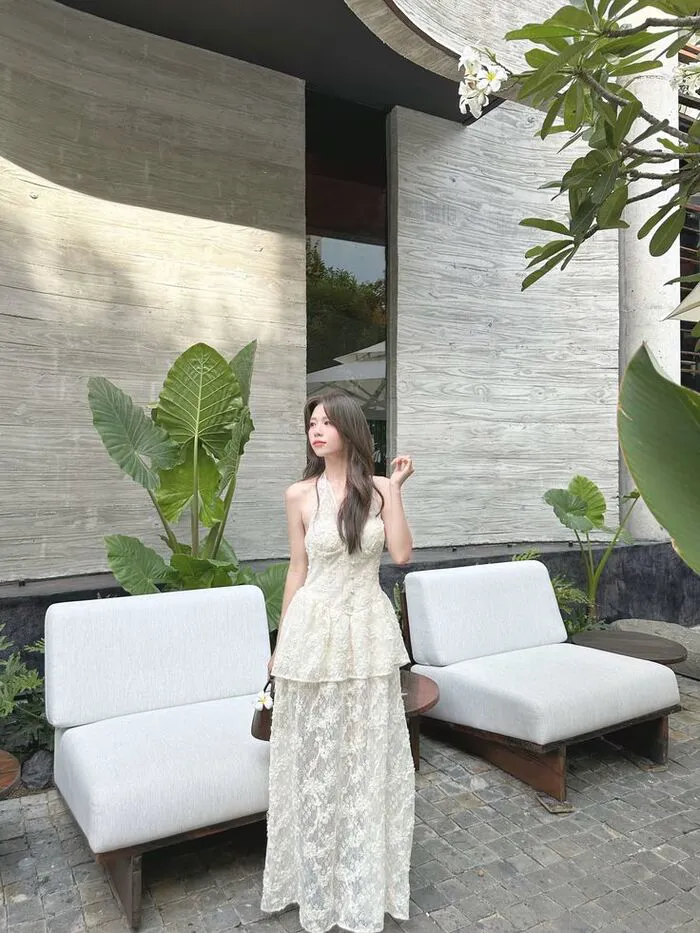 ảnh gái xinh mặc váy lưới tạo dáng cool ngầu ảnh gái xinh mặc váy lưới tạo dáng cool ngầu