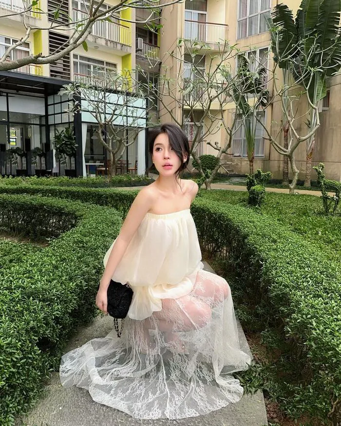 ảnh gái xinh mặc váy lưới ảnh gái xinh mặc váy lưới