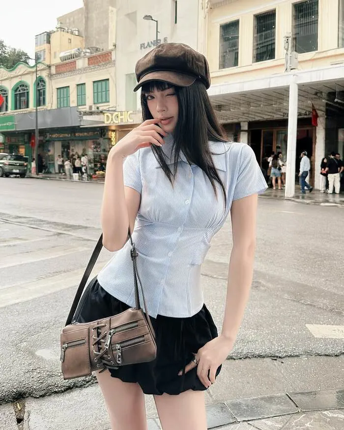 Ảnh gái xinh váy ngắn slay hd Ảnh gái xinh váy ngắn slay hd