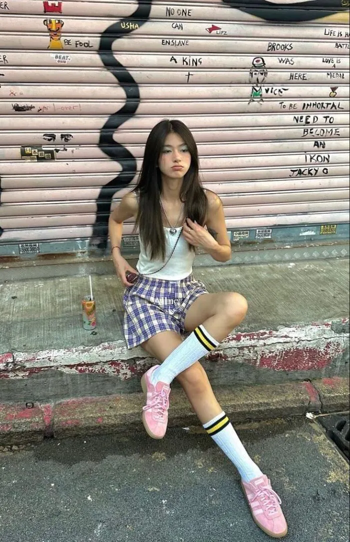 ảnh hot girl chân dài cực xinh