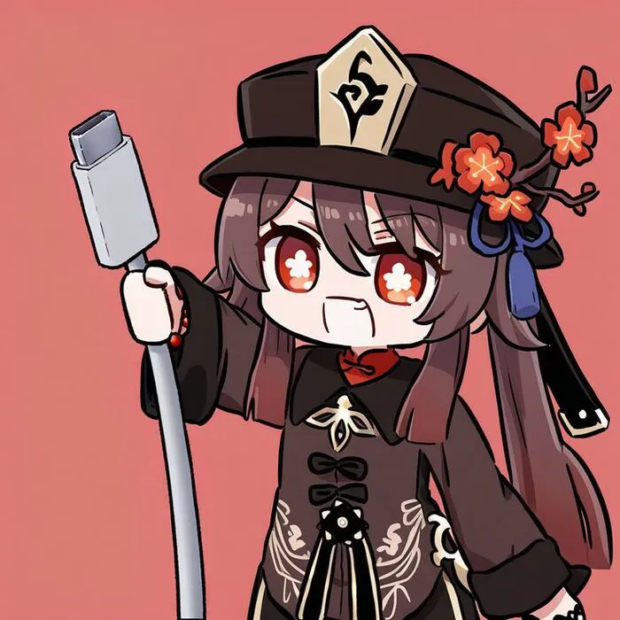 ảnh hutao chibi đáng yêu nhất ảnh hutao chibi đáng yêu nhất