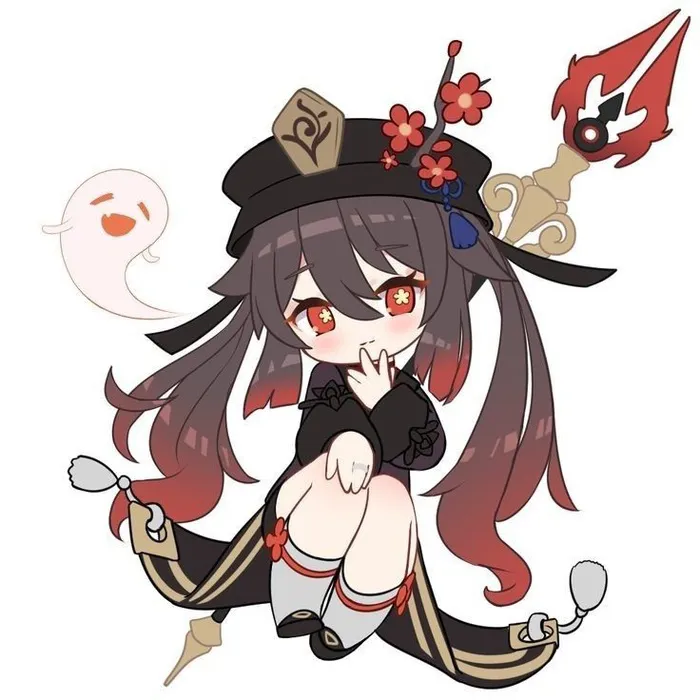 ảnh hutao chibi đẹp ảnh hutao chibi đẹp