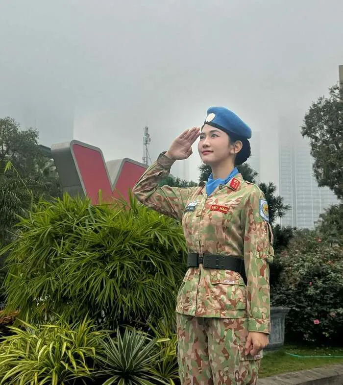 ảnh Lê Bống đẹp quân đội