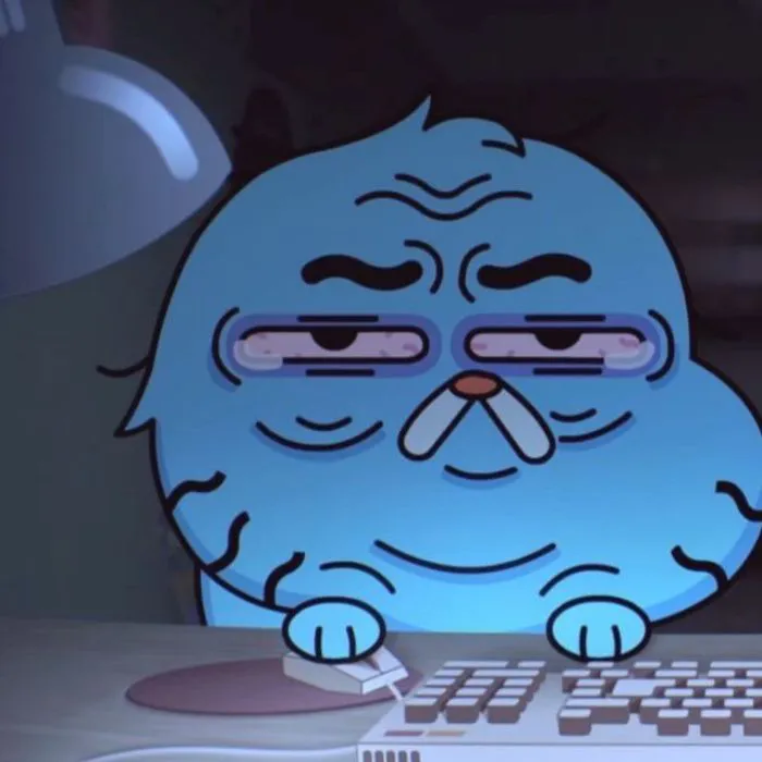 ảnh meme sợ hãi gumball ảnh meme sợ hãi gumball