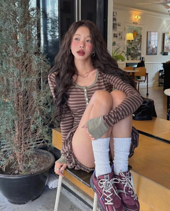 gái xinh 9x style dễ thương cute