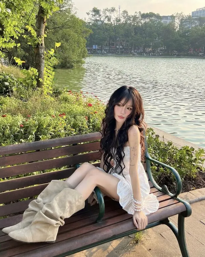 gái xinh 9x style dễ thương