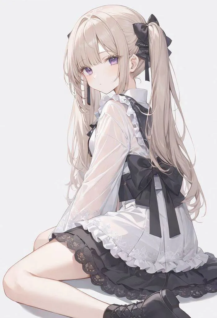gái xinh anime phong cách lạnh lùng