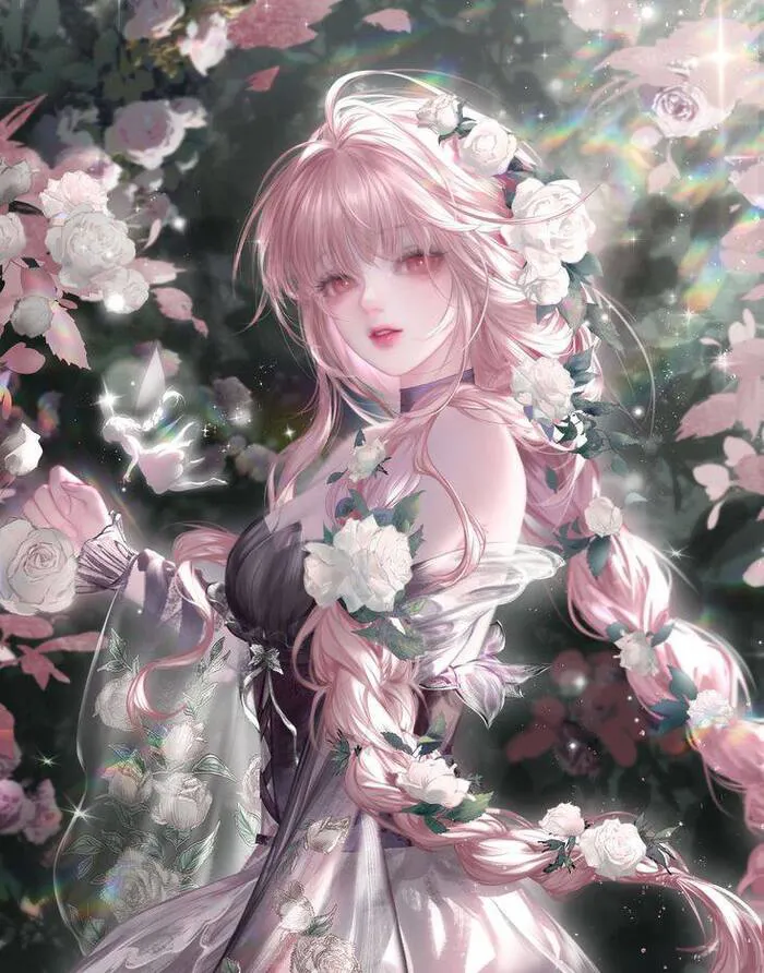 gái xinh anime váy ngắn đáng yêu