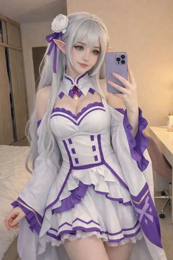 gái xinh cosplay style kawaii
