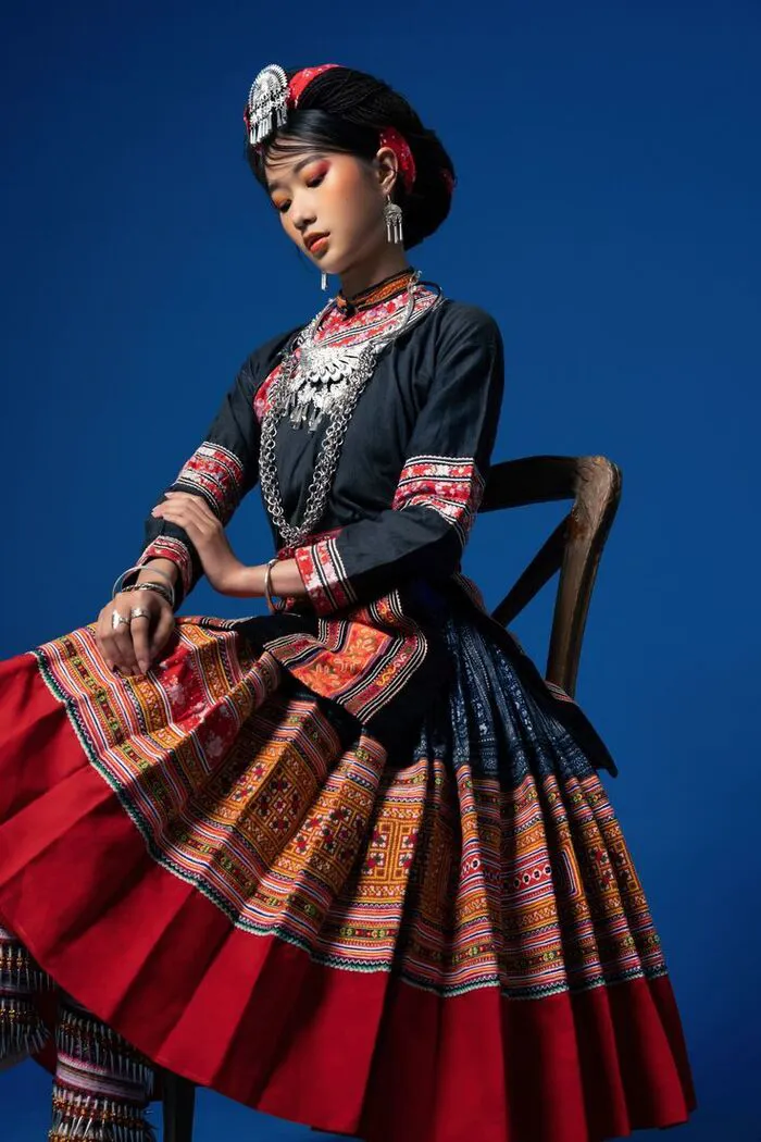 gái xinh dân tộc H'Mông slay