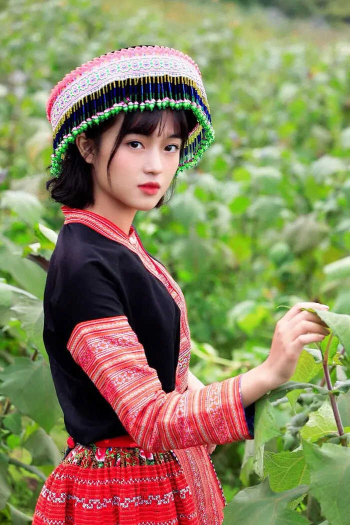 gái xinh dân tộc H'Mông