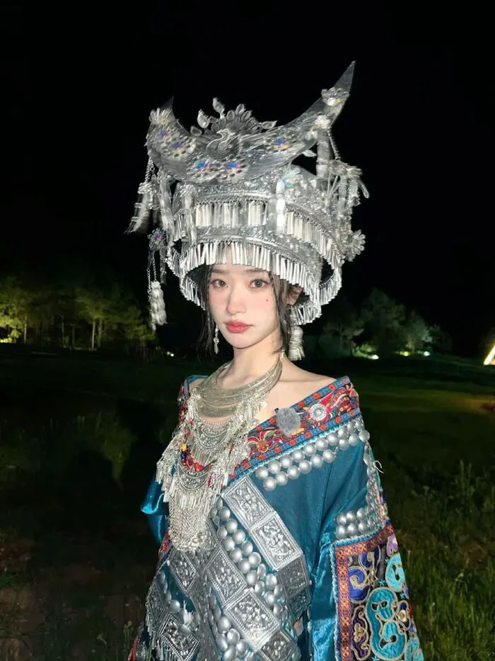 gái xinh dân tộc miêu