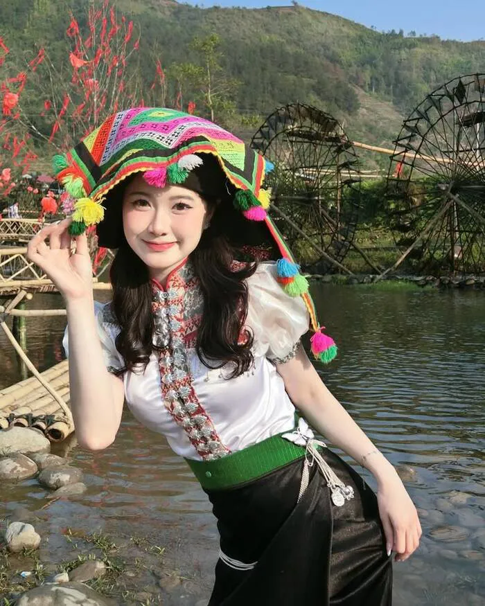 gái xinh dân tộc thái đẹp