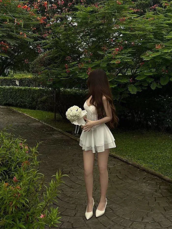 gái xinh mặc váy ngắn phong cách ulzzang xinh
