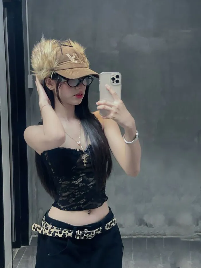 gái xinh ngầu makeup cá tính
