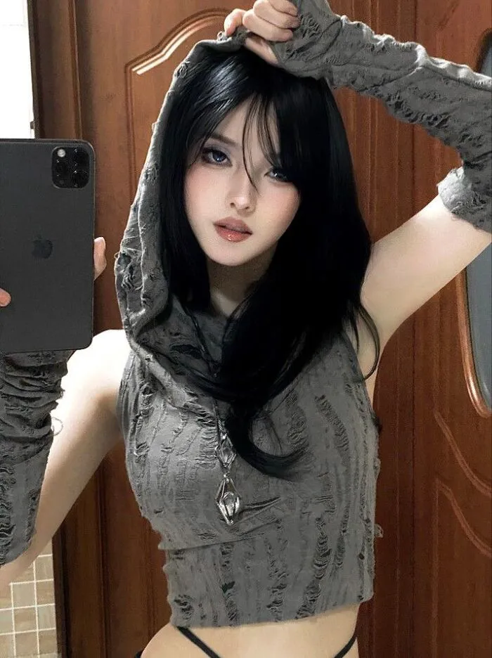 gái xinh ngầu phong cách hiện đại
