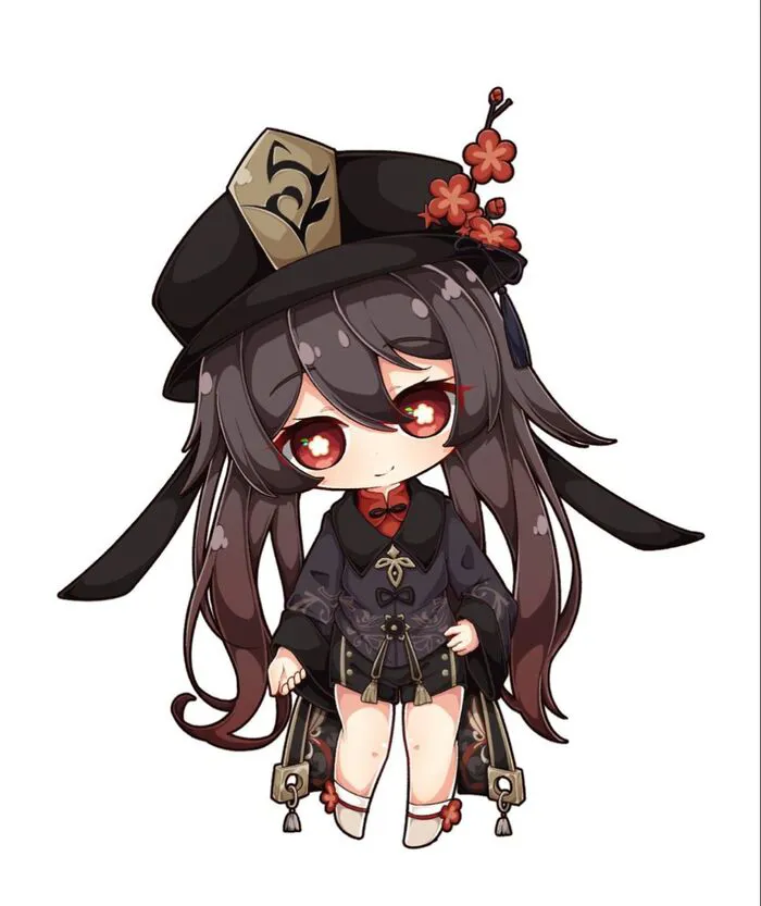 hình ảnh hutao chibi đáng yêu hình ảnh hutao chibi đáng yêu