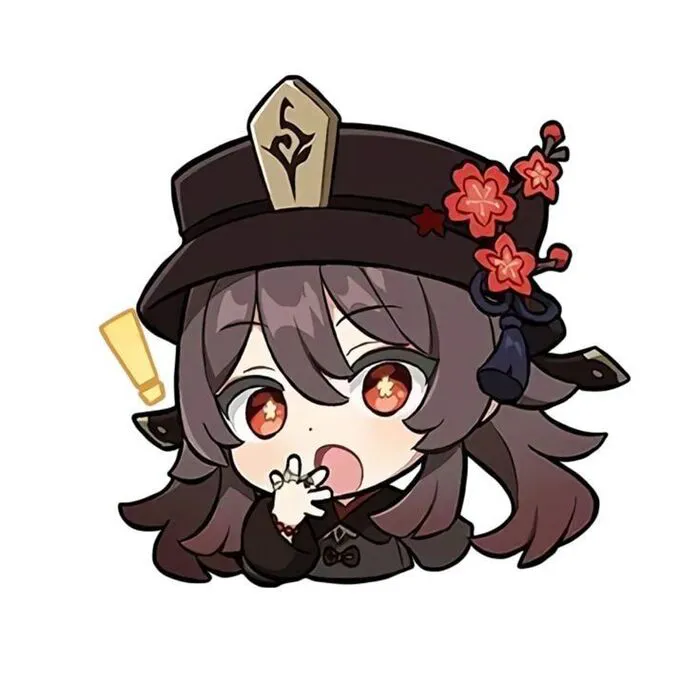 hình ảnh hutao chibi há miệng hình ảnh hutao chibi há miệng